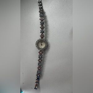 Anne Klein Multicolor Crystal Watch